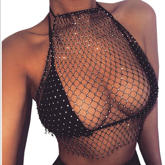 Rhinestone Cover Up - - Picture 1 of 4